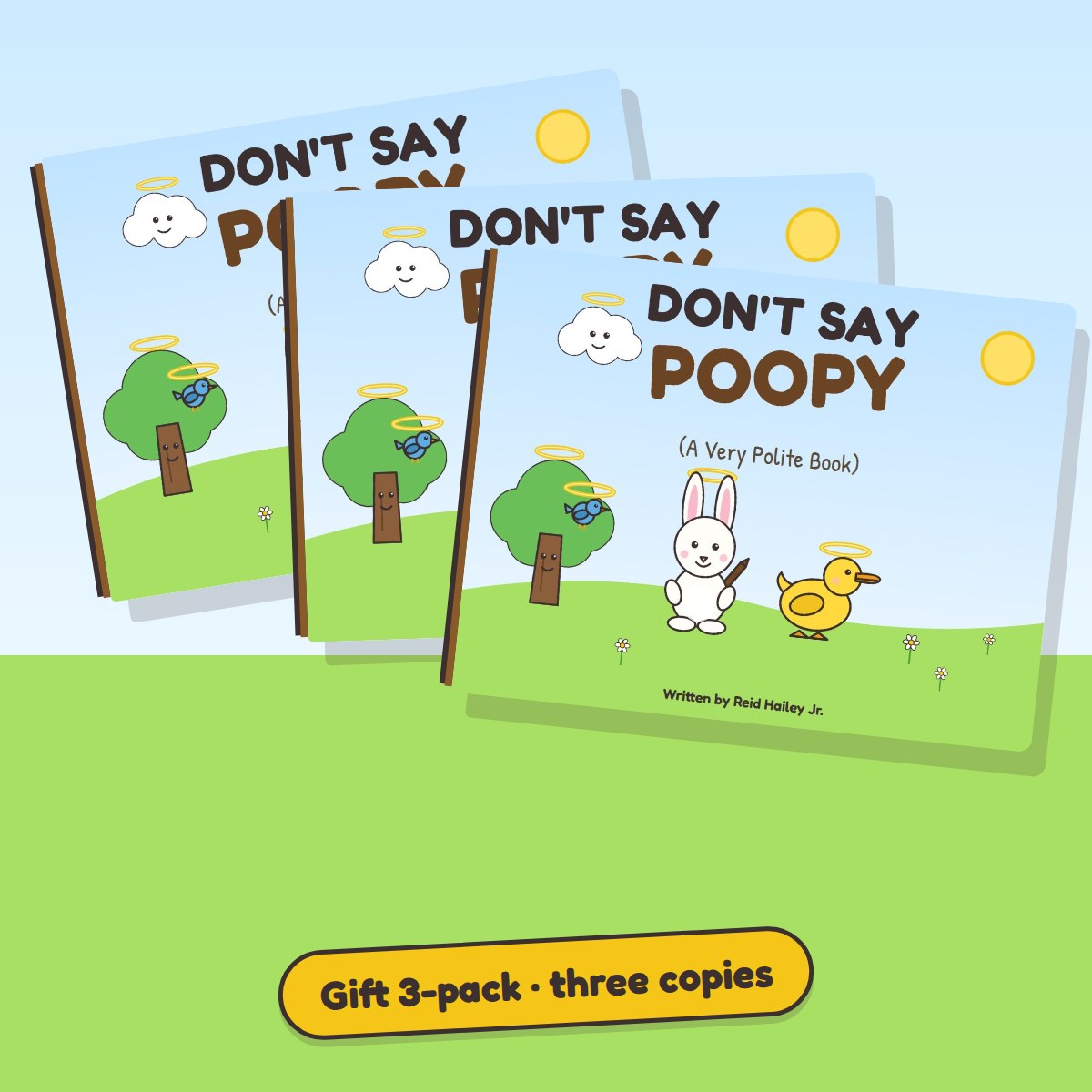 Don't Say Poopy — Gift 3-Pack